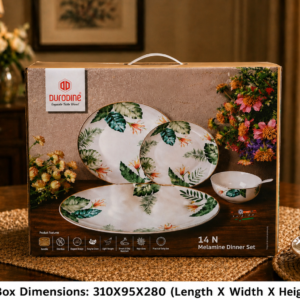 DURODINE 14 PC MELAMINE DINNER SET (Spring)